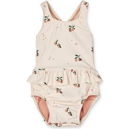 Liewood Amina Swimsuit - Peach/Sea Shell (LW15415-1232)