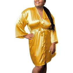 BluChi Personalized Bridesmaid Robes - Yellow Gold