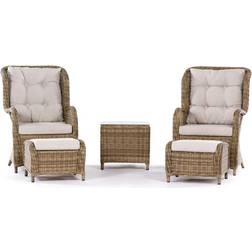 Sunfun Ina Loungeset, 1 Bord inkl. 2 Stolar