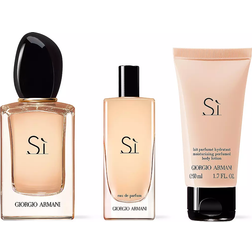 Giorgio Armani Sì Gift Set EdP 50ml + EdP 15ml + Body Lotion 50ml