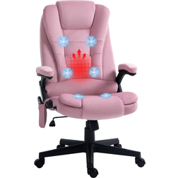 Homcom 921-171V86PK Pink Office Chair 47.2"