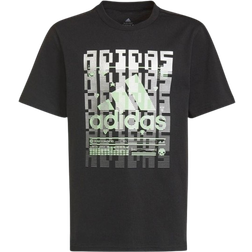 Adidas Junior Gaming Graphic T-shirt - Black