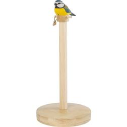 Wildlife Garden Hand-Carved Hushållspappershållare 31cm