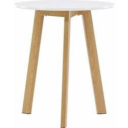 Venture Design Leonora White/Nature Matbord 65cm