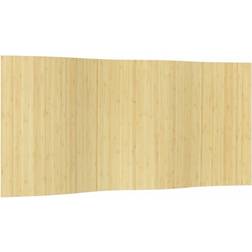 vidaXL Bamboo Light Natural Biombo 400x165cm