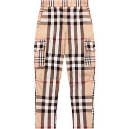 Burberry Vintage Check Cotton Cargo Pants - Multicoloured