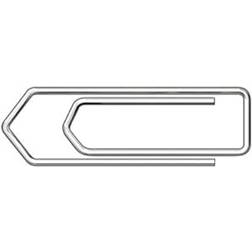 Essentials Jumbo Paperclip 45mm 100-pack