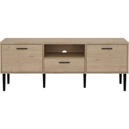 Ebuy24 Media TV Furniture Walnut Fernsehschrank 148x57cm