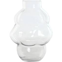 Home ESPRIT Transparent Glass Vas 32cm