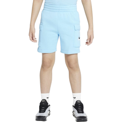 Nike Kid's Fleece Shorts - Aquarius Blue (HF5524-407)