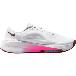 NIKE Versair W - White/Fierce Pink/Metallic Silver/Dark Team Red