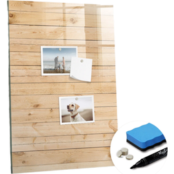 Bloomsbury Market Magnetic Glass Dry Erase Board 60x40cm