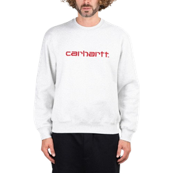 Carhartt WIP Sweatshirt - Grey/Red