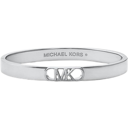 Michael Kors Precious Empire Logo Bangle - Silver