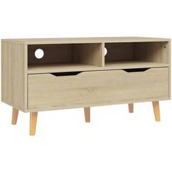 vidaXL 326780 Sonoma Oak TV-bänk 90x48.5cm
