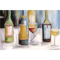 ClassicLiving Wine Tasting Multicolour Wall Decor 30.5x20.3cm