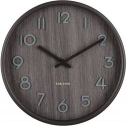 Karlsson Pure Small Walnut Väggklocka 22cm