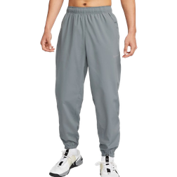 NIKE Form Men's Dri FIT Tapered Versatile Pants - Smoke Grey/Black