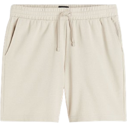 H&M Regular Fit Sweatshorts - Light Beige