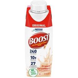 Boost Original Balanced Nutritional Drink Creamy Strawberry 8oz