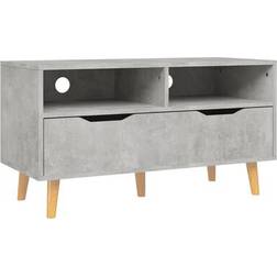 vidaXL 326781 Concrete Grey Fernsehschrank 90x48.5cm