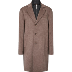 Sand Copenhagen Sultan Tech Cashmere Coat - Brown