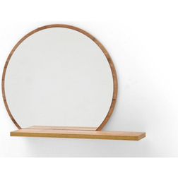 MCA Furniture Granada Natural Wall Mirror 77cm