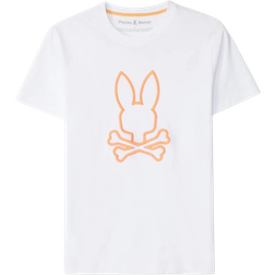 Psycho Bunny Mens Floyd Graphic Tee - White