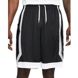 Nike Men's Dri-FIT Elite Basketball Shorts - Black/White