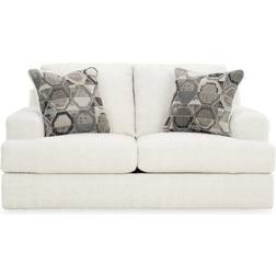 Ashley Karinne White Sofa 70" 2 Seater