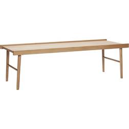 Hübsch Avec Bords 137 x 50 cm Table Basse 50x137cm