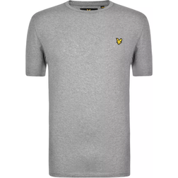 Lyle & Scott Men's Essential Plain T-shirt - Mid Grey Marl