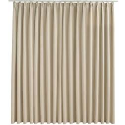 vidaXL Blackout Curtain With Hooks