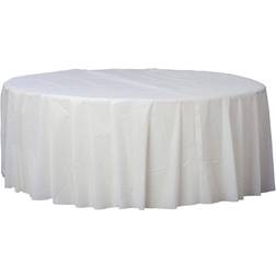 Amscan Table Cloths Frosty White 6-pack