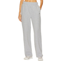 Alo Accolade Straight Leg Sweatpant - Athletic Heather Grey