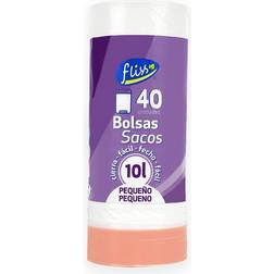 Fliss Garbage Bags 40-pack 2.64gal