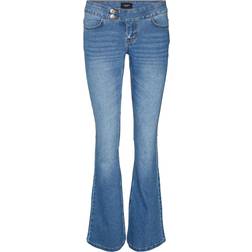 Vero Moda Sigi Flared Fit Jeans - Medium Blue Denim