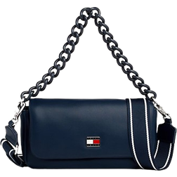 Tommy Hilfiger City Chunky Chain Small Crossover Bag - Dark Night Navy