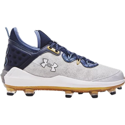 Under Armour Men's UA Harper 8 Elite TPU Baseball Cleats White 14