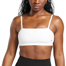 Gymshark Cut Out Bandeau - White