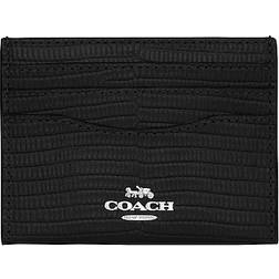 Coach Slim Id Card Case - Black