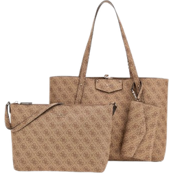 Guess Brenton 4g Logo Eco Shopper - Beige