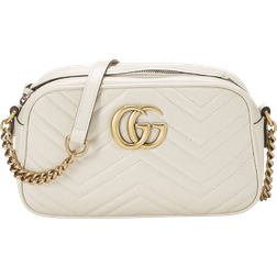 Gucci GG Marmont Shoulder Bag Small - White