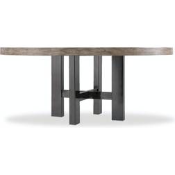 Hooker Furniture Curata Mountain Modern / Nickel Dining Table 72"