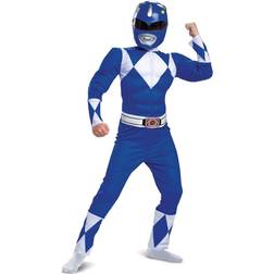 Disguise Boys Power Rangers Blue Ranger Costume