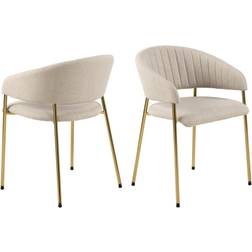 Nordform Anna Beige Köksstol 77.5cm 2st