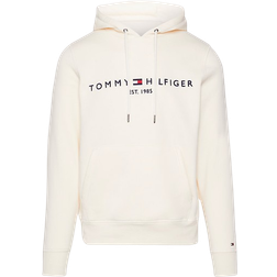 Tommy Hilfiger Logo Embroidery Regular Fit Hoody - Calico