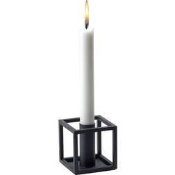 Audo Copenhagen Kubus 1 - Sort Lysestage 7cm