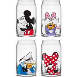 Joyjolt Disney Mickey Mouse & Friends Peek-a-Boo Tumbler 47.3cl 4pcs