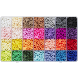 Panduro Heishi Beads Megamix 28 Different Colors 5600pcs